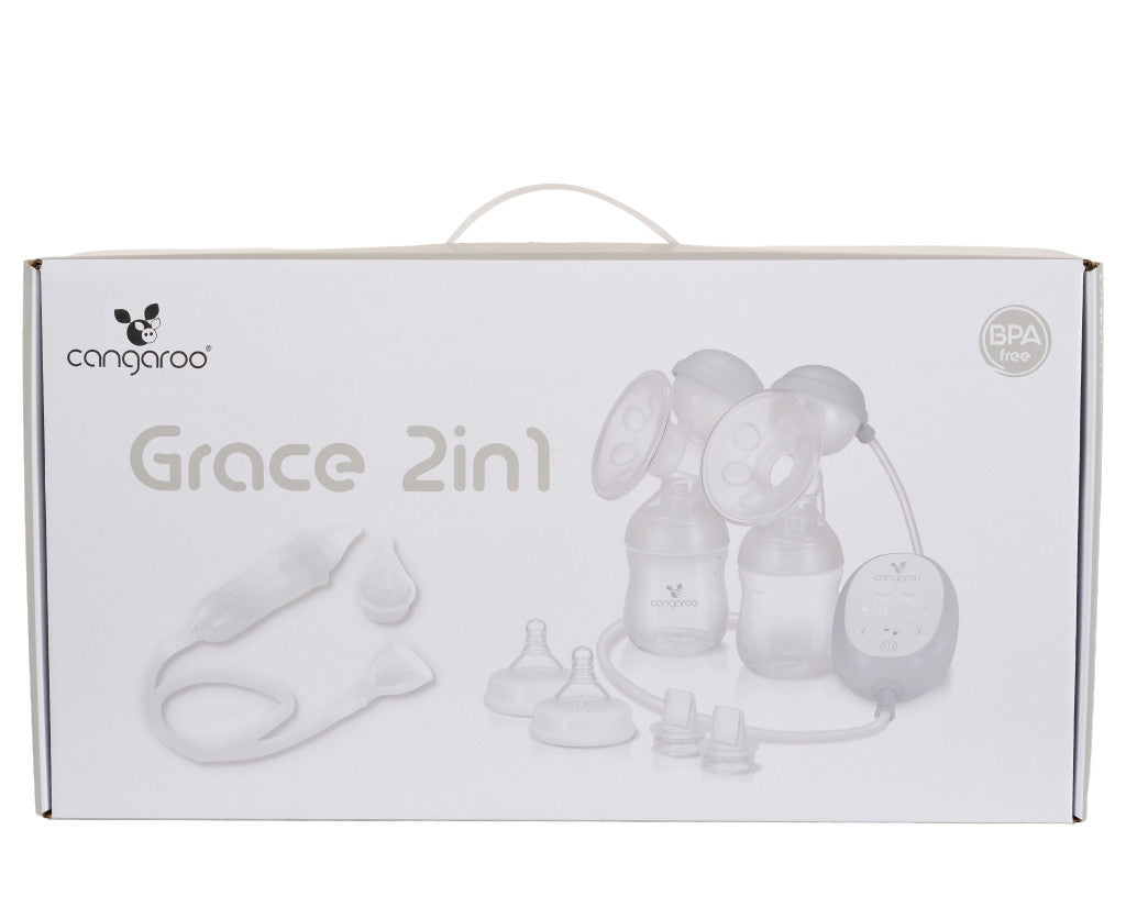 Cangaroo Grace XN-D254 2 az 1-ben dupla elektromos mellszívó orrszívó funkcióval-6