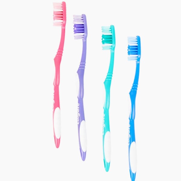 Colgate Premier Clean Toothbrushes 4 Pack Medium-2