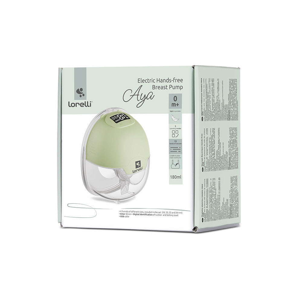 Lorelli Aya Hands Free elektromos mellszívó - Pink-9
