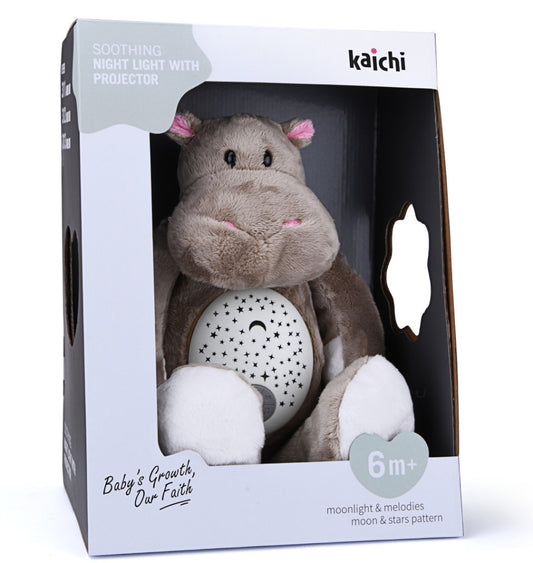 Chipolino Plüssjáték projektorral és zenével - Hippo-1