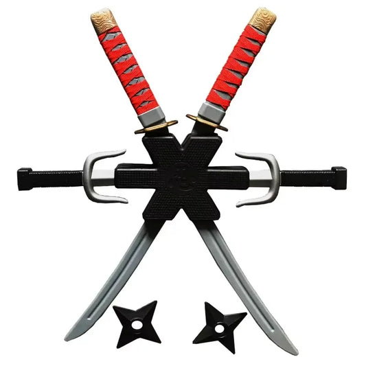 Halloween Samurai Ninja Sword Set 7 Pieces-1