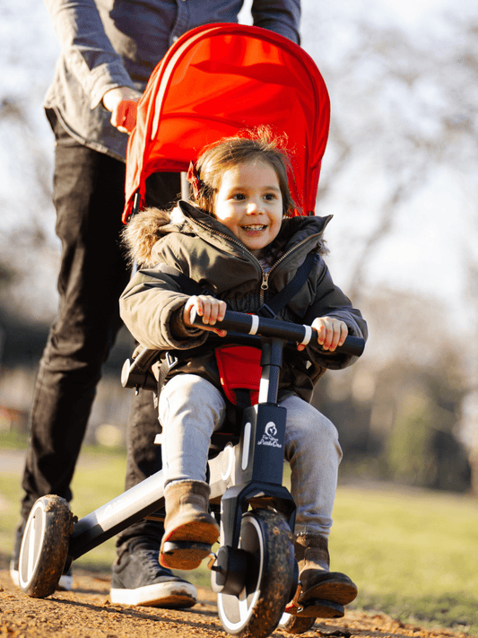 Foryourlittleone Xplor 6 in 1 Foldable Trike - Green (10m-4y)-1