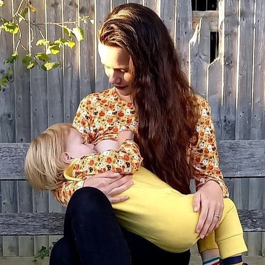 Spooky Breastfeeding Top-1
