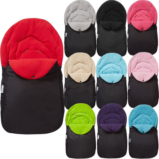Universal Car Seat Footmuff / Cosy Toes - Fits All 3 And 5 Point Harnesses-0