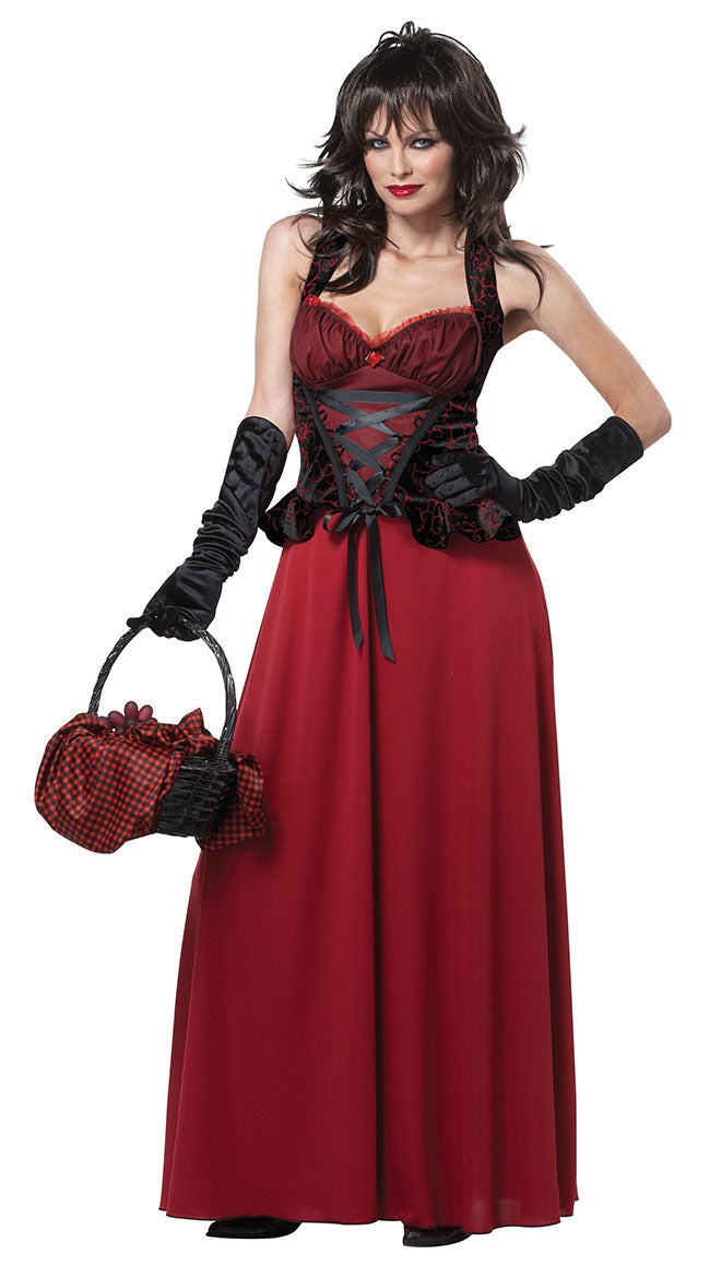 Halloween Costume Set with Shawl, Skirt & Gloves-3