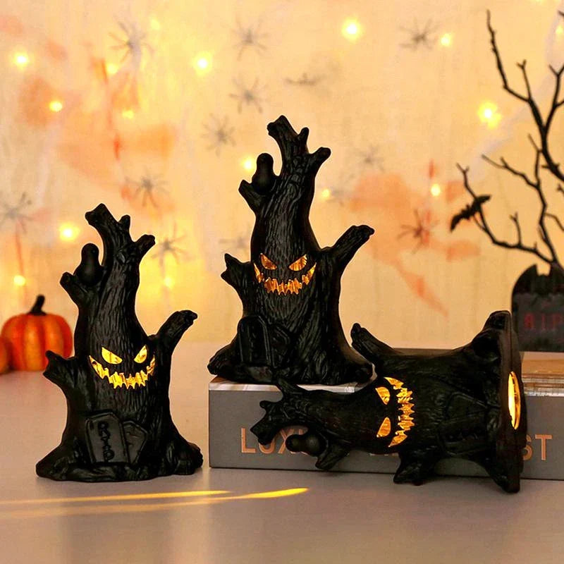 Halloween Ghost Tree Lights Ornaments-1