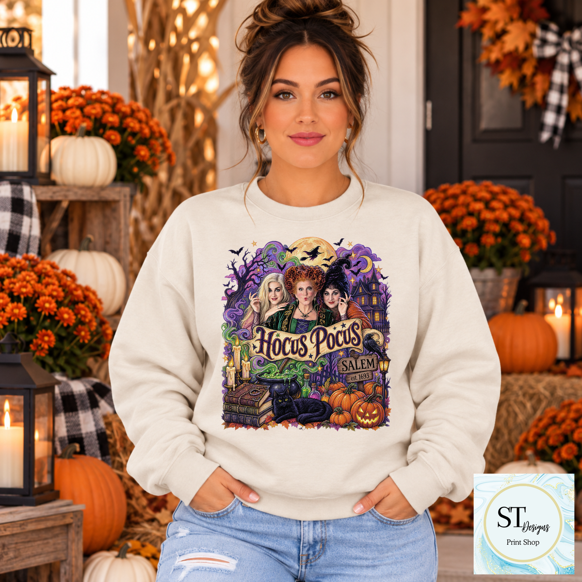 Hocus Pocus Salem Witches Halloween-3