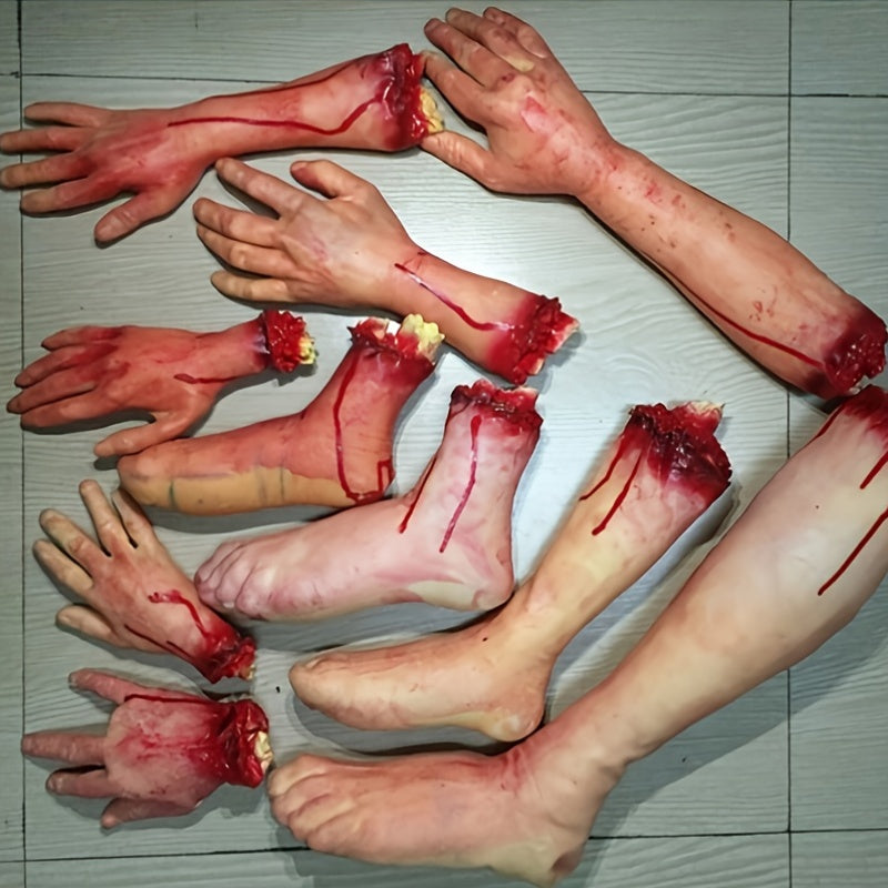Halloween Simulated Hand & Heart Decoration-2