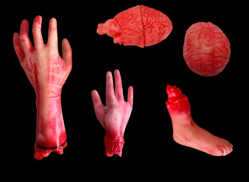 Halloween Simulated Hand & Heart Decoration-1