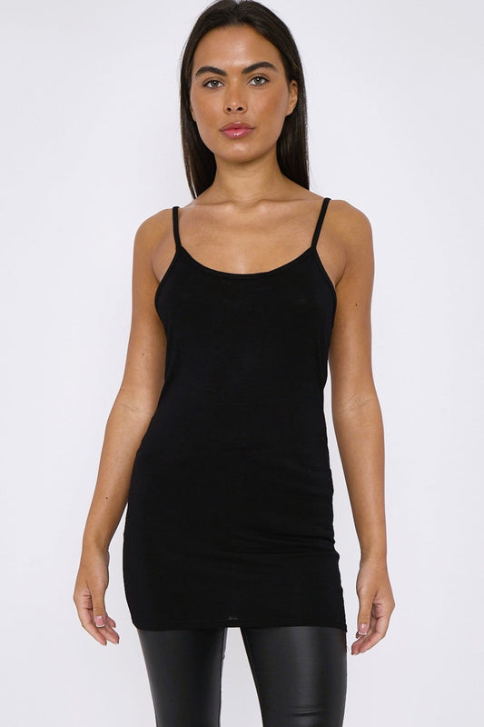 Black Strappy Top-0