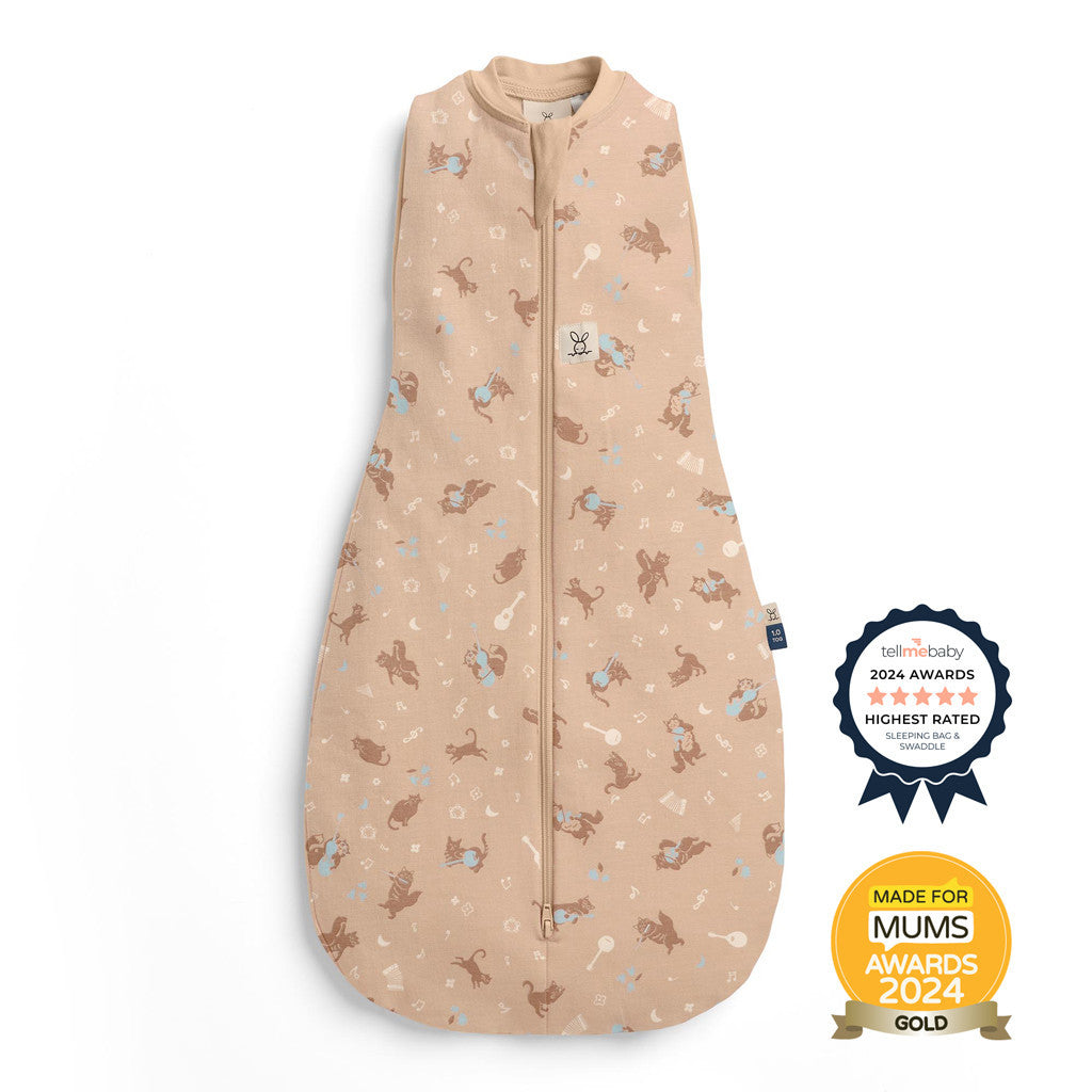 ERGOPOUCH Pólya és hálózsák 2 az 1-ben Cocoon 3-6hó 6-8kg 1,0tog - Melody-1