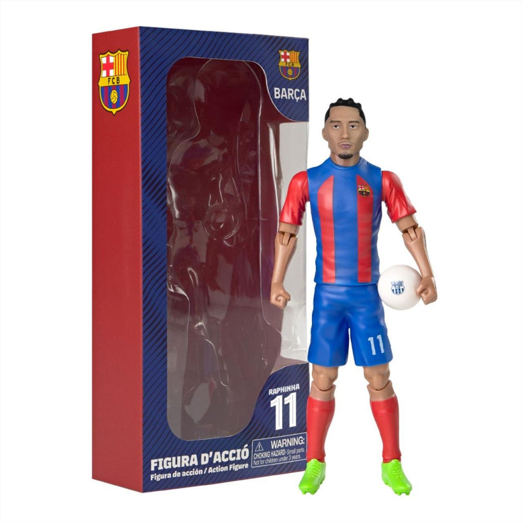 Focista akciófigura, 20 cm - FC Barcelona, Raphinha 11-1