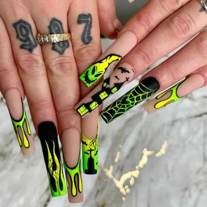 Halloween Press-On Nails-14