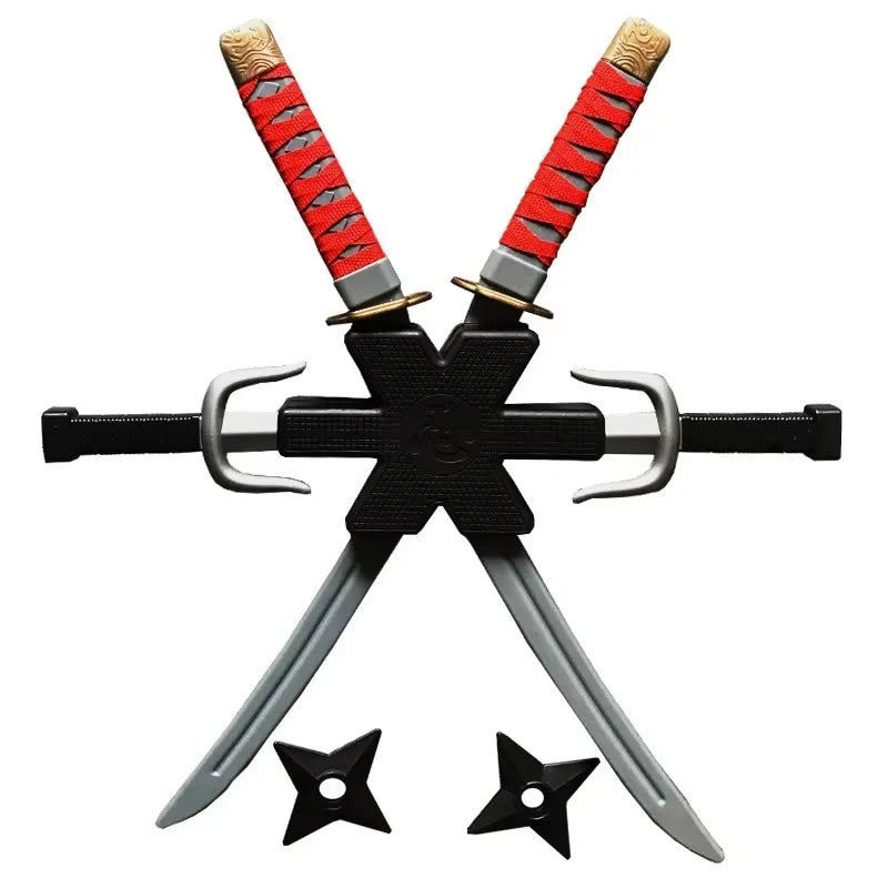 Halloween Samurai Ninja Sword Set 7 Pieces-1