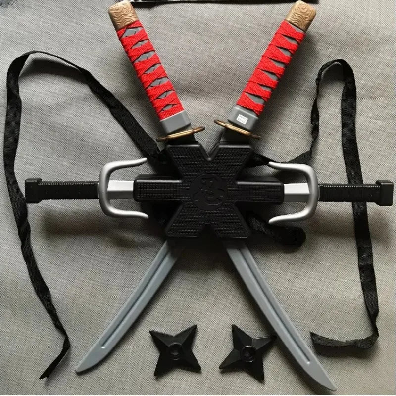 Halloween Samurai Ninja Sword Set 7 Pieces-4