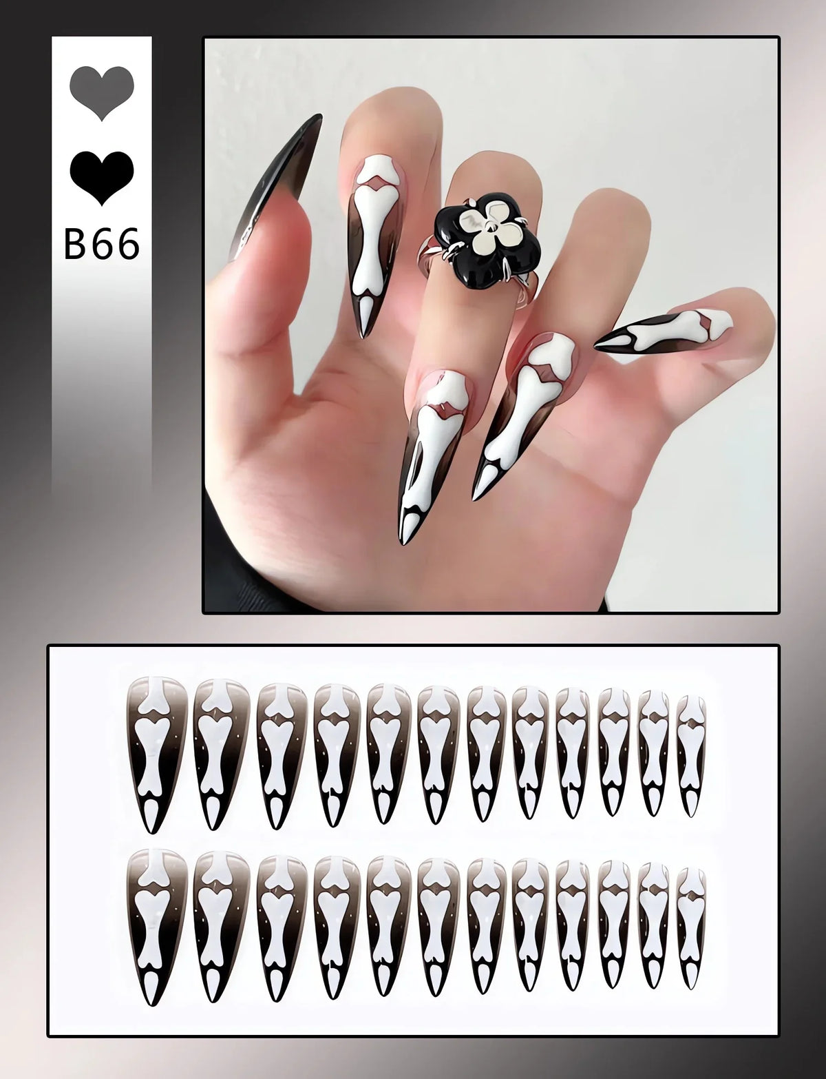 Hauntingly Chic Press-Ons for Halloween-11