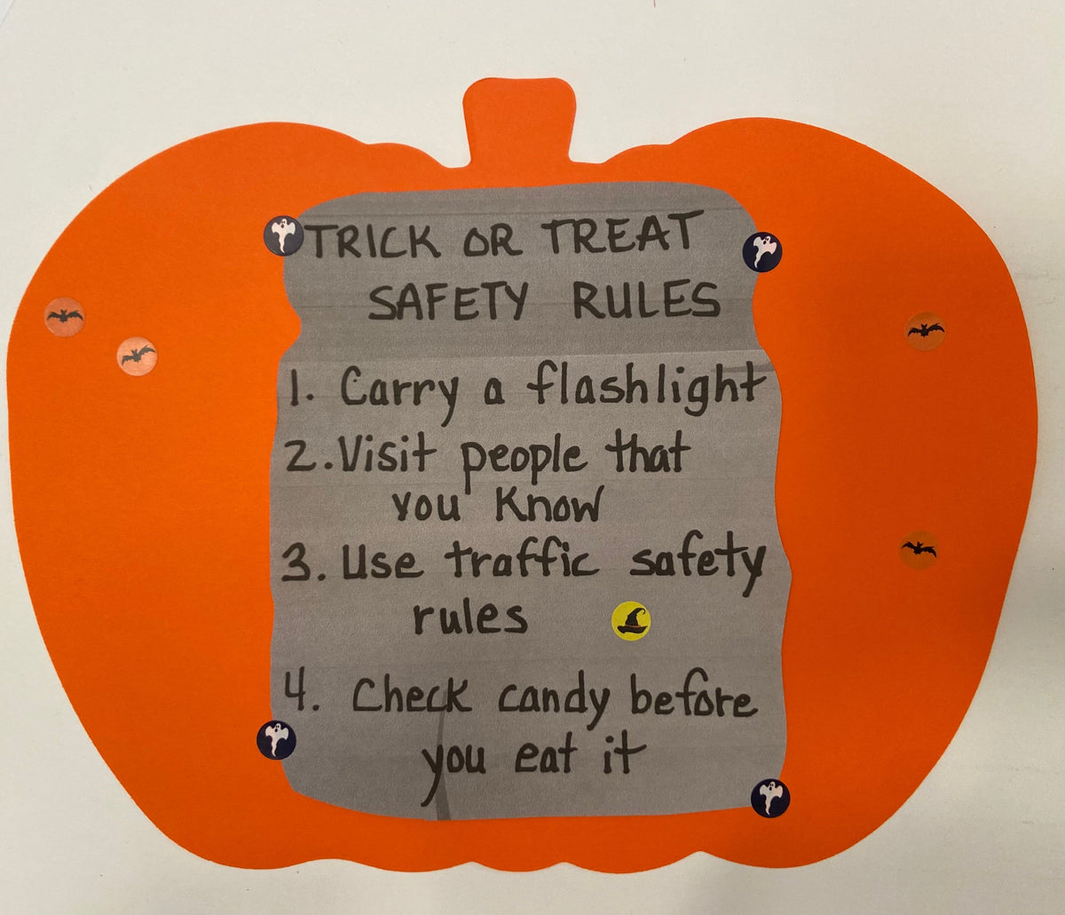 SHAPES ETC. Incentive Stickers - Halloween-1