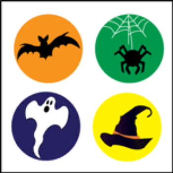 SHAPES ETC. Incentive Stickers - Halloween-0