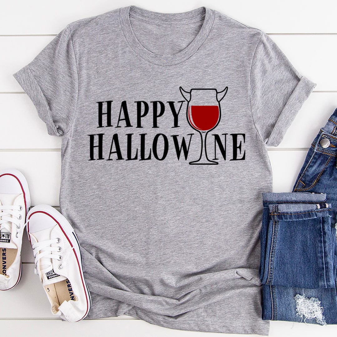 Happy Hallowine Tee-1