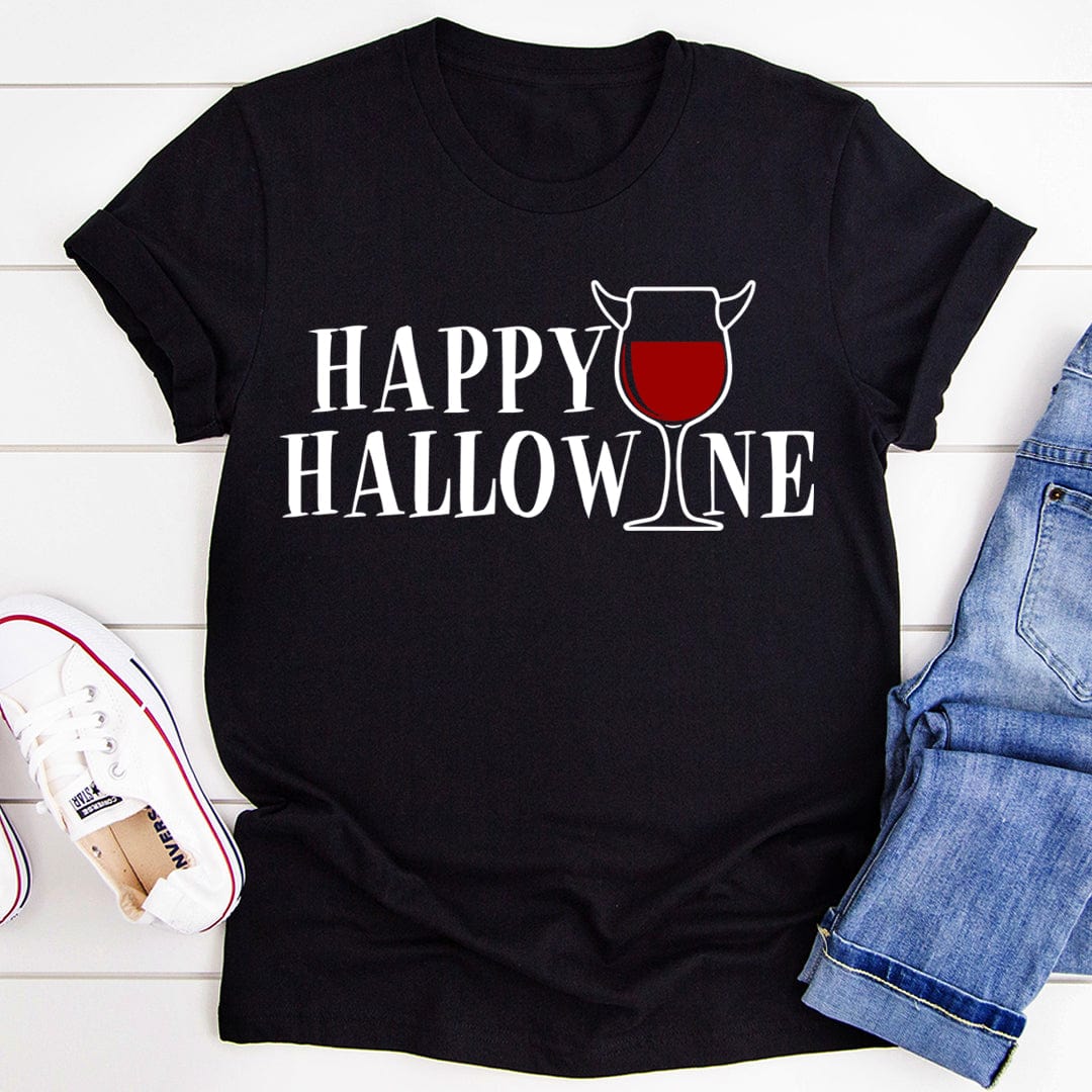 Happy Hallowine Tee-2
