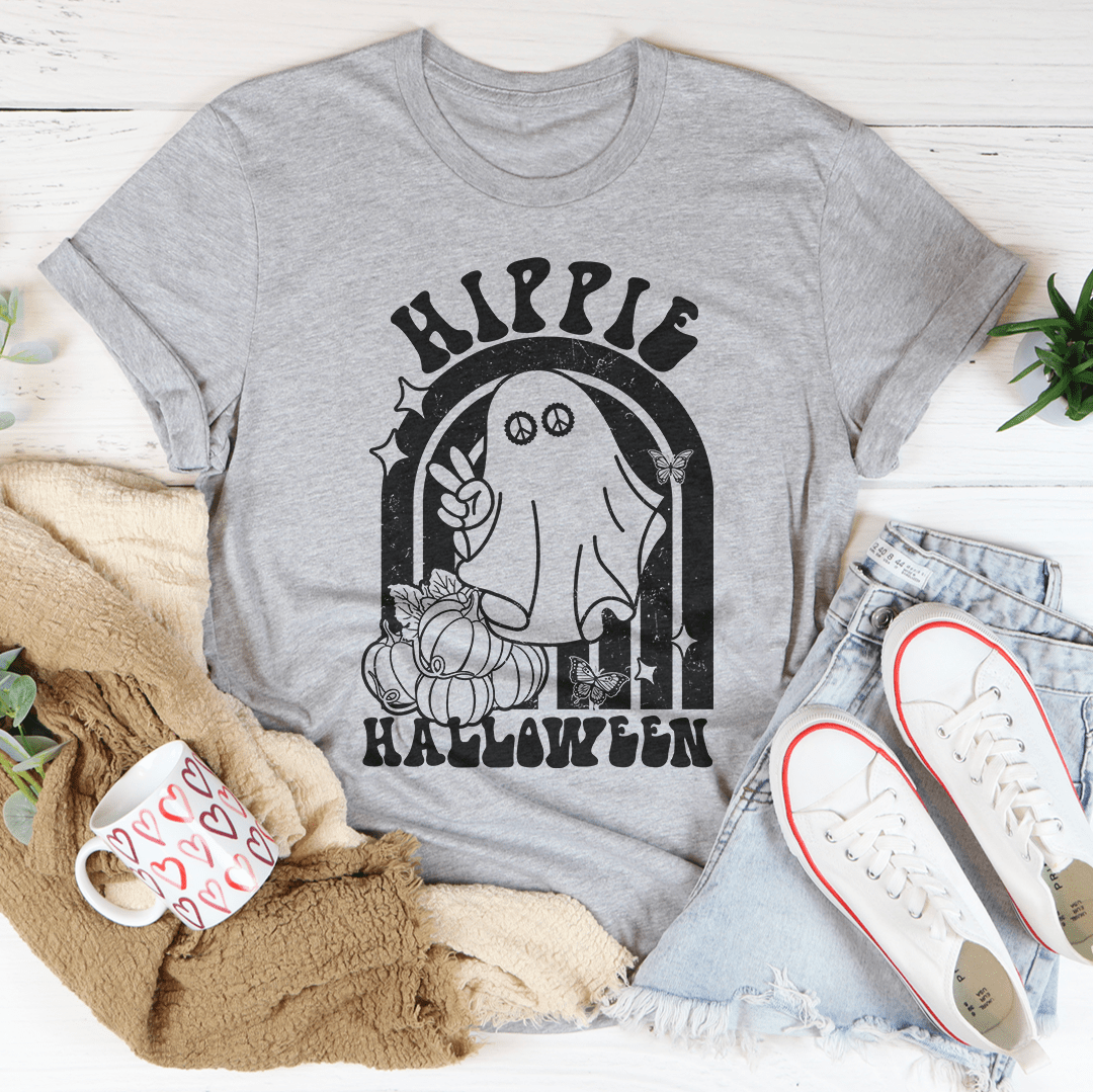 Hippie Halloween Tee-3
