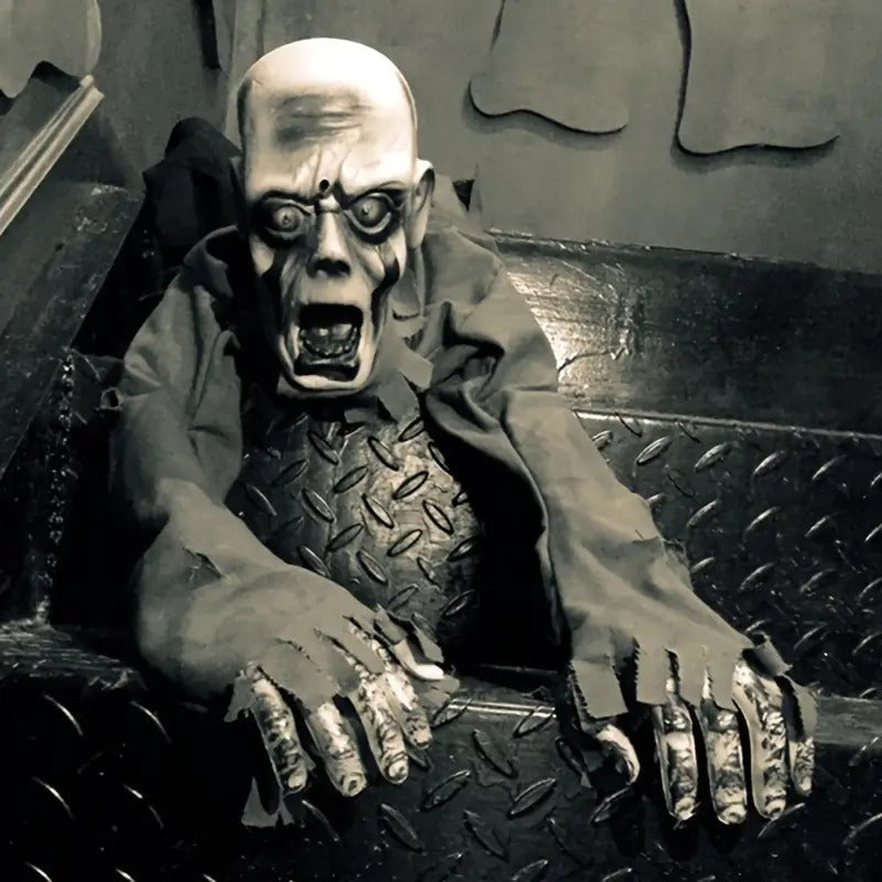Halloween Crawling Zombie Animated Decoration-1