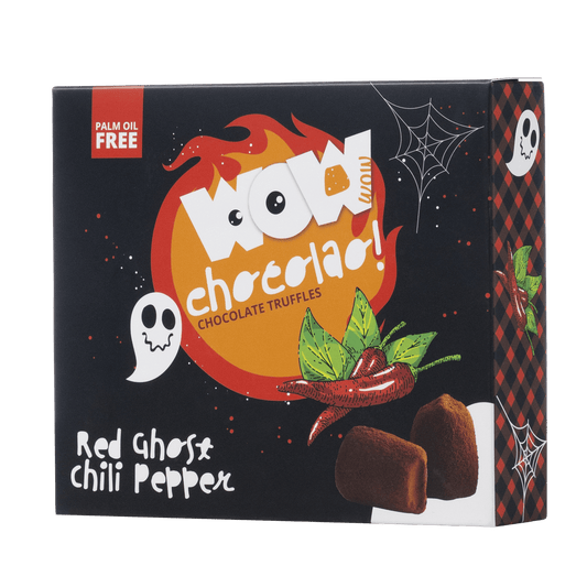 Red Ghost Chili Halloween XL Box 250g | Spicy Halloween Chocolate-0