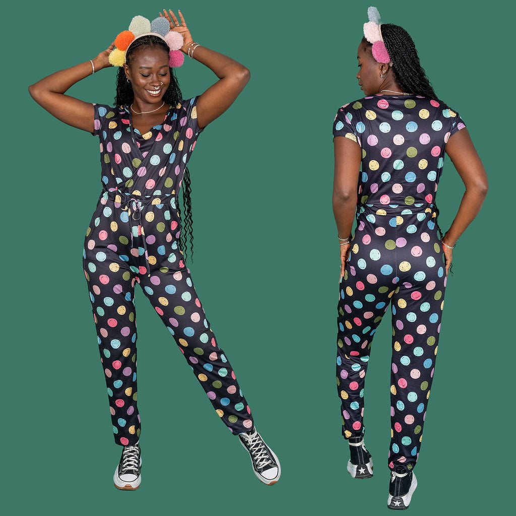 Shona Spot Breastfeeding Jumpsuit | Nursing Jumpsuit | MilkyMoon-4